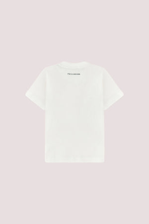 T-shirt con logo ricamato WUM004 LAA54 /10101 PAUL & SHARK 