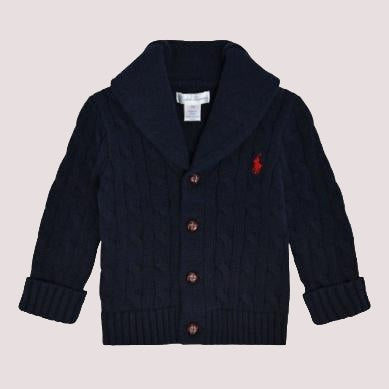 Cardigan scialle in cotone a trecce 320978377 /1 POLO RALPH LAUREN 