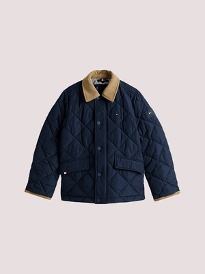 Giacca relaxed fit con colletto a contrasto KB0KB09814 /C1G TOMMY HILFIGER 