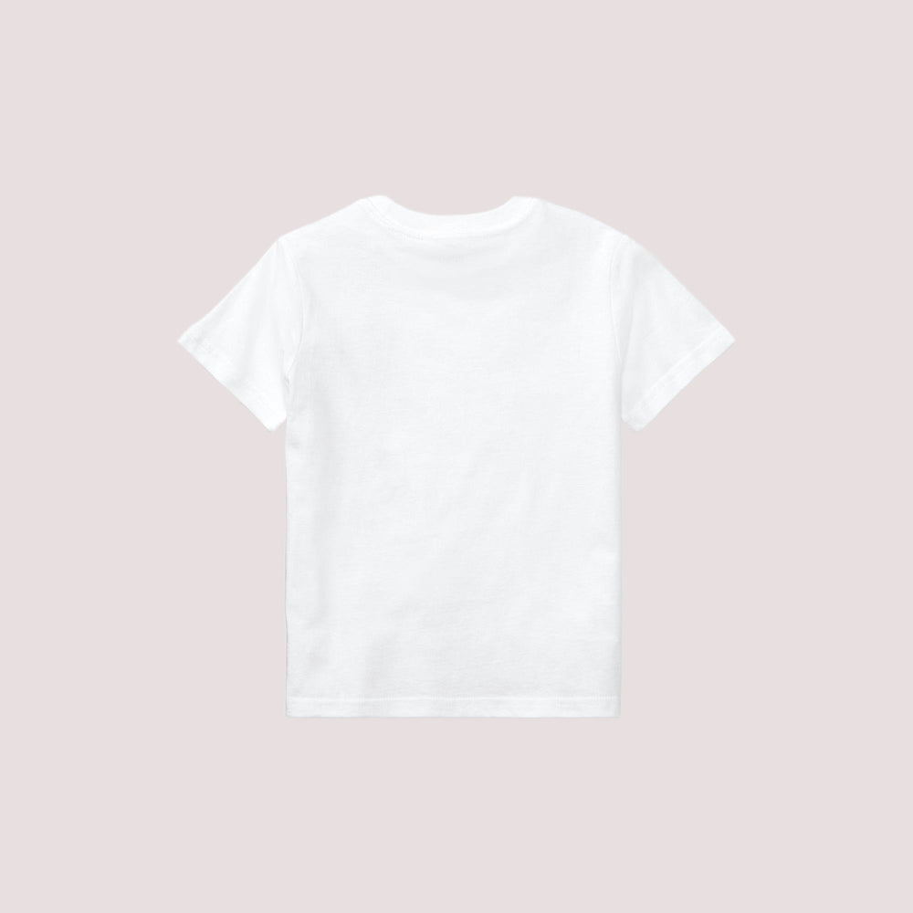 T-shirt in jersey di cotone con scollo a girocollo 322832904 /035 POLO RALPH LAUREN 