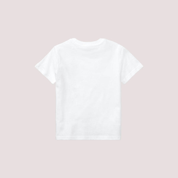 T-shirt in jersey di cotone con scollo a girocollo 322832904 /035 POLO RALPH LAUREN 