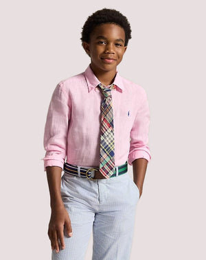 Camicia in lino 323967600 /002 POLO RALPH LAUREN 