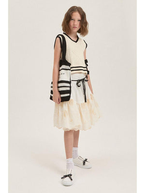 Gilet con fiocchi I9G306 7034 /150 PHILOSOPHY KIDS 