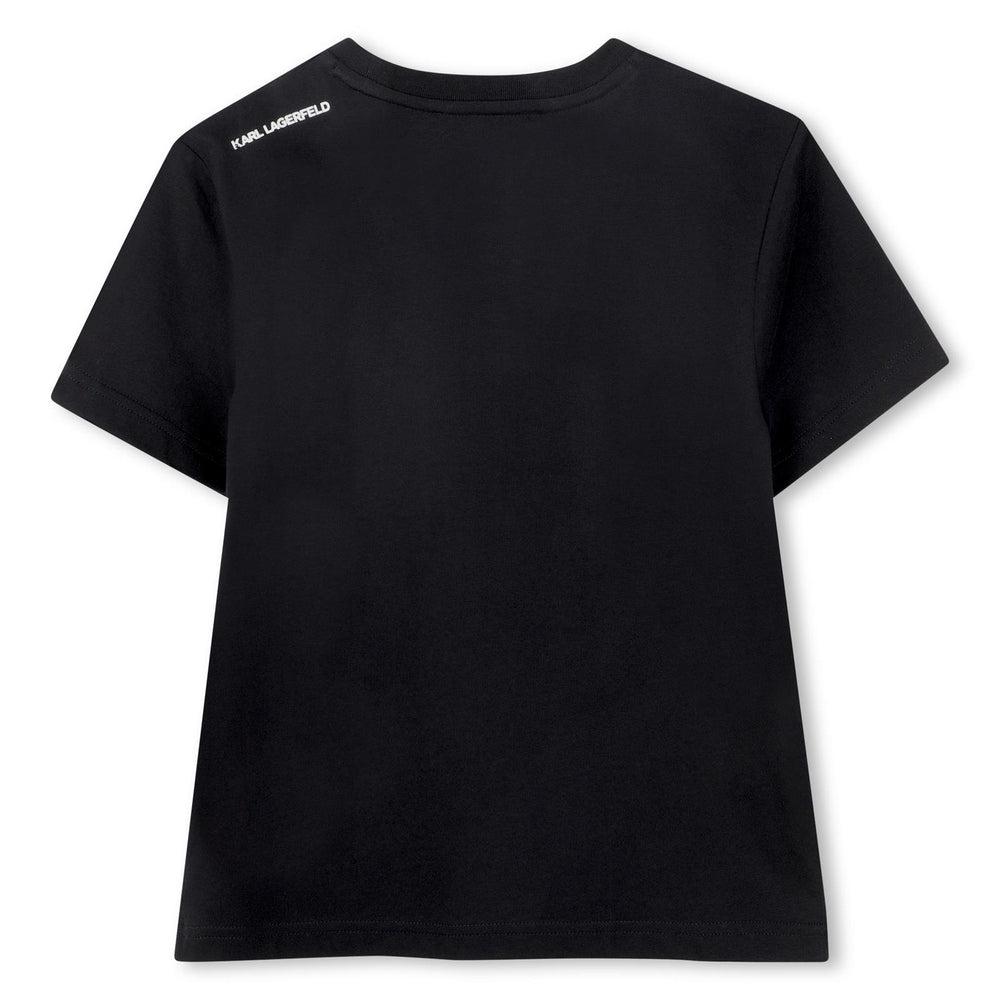 T-shirt con stampa Z31094 /09B KARL LAGERFELD 