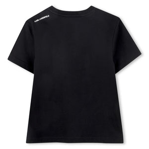 T-shirt con stampa Z31094 /09B KARL LAGERFELD 