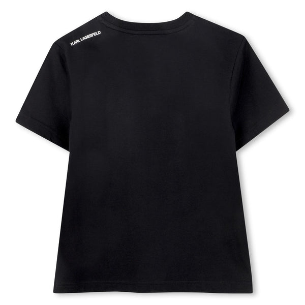 T-shirt con stampa Z31094 /09B KARL LAGERFELD 