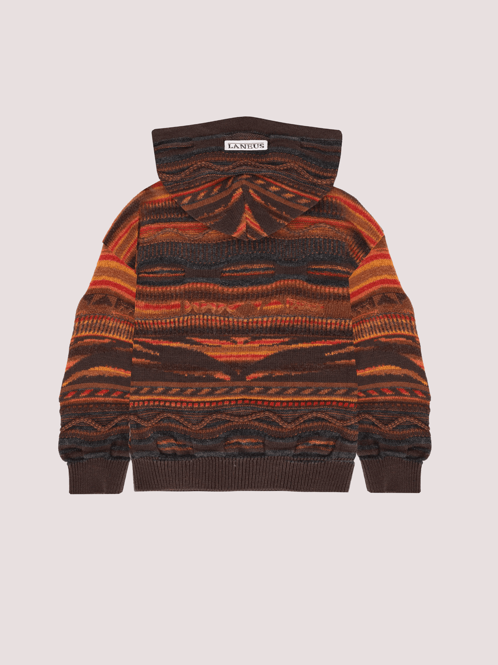 Hoodie con cappuccio "Laneus" jacquard F5LKJUKH058 /920 LANEUS KIDS 