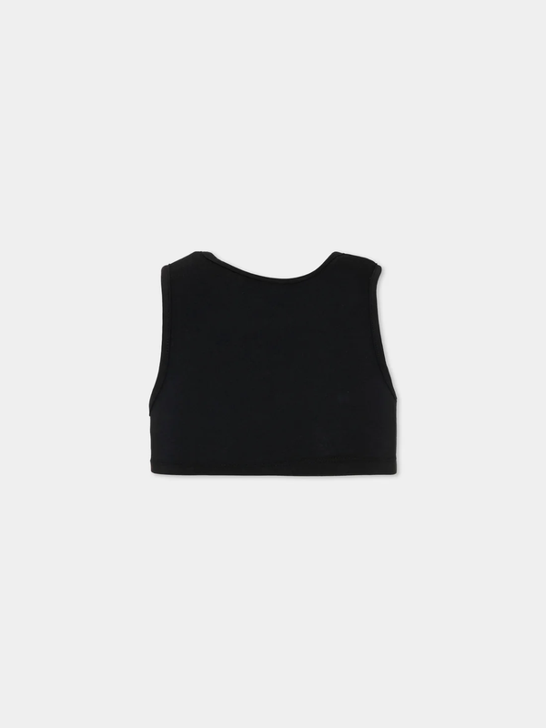 Top cropped con logo stampato S6MSJGTO011 /110/88 MSGM KIDS 