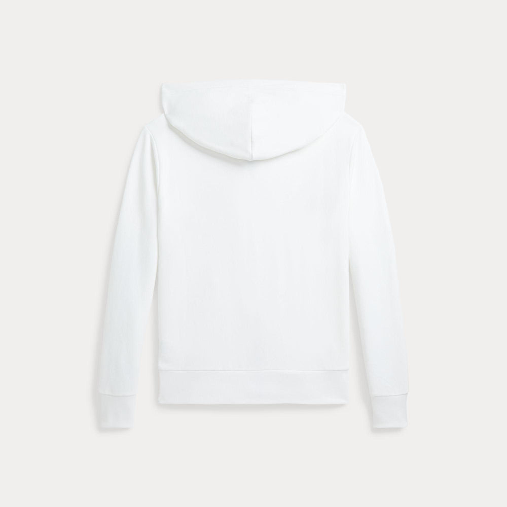Felpa con cappuccio e zip intera in french terry 323964134 /001 POLO RALPH LAUREN 