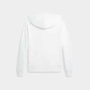 Felpa con cappuccio e zip intera in french terry 323964134 /001 POLO RALPH LAUREN 