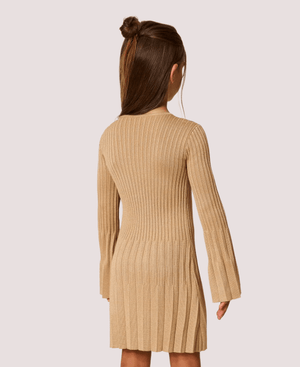 Abito corto in maglia plissé con lurex 252GJ3110 /12736 TWINSET 