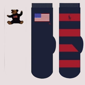 Confezione da 3 paia di calzini Polo Bear Crew 446P03263 /1 RALPH LAUREN 