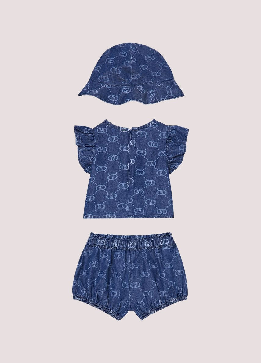 Completino in denim HA6051 D5044 /77030 LIU JO 