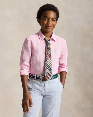 Camicia in lino 323967600 /002 POLO RALPH LAUREN 
