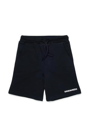 Shorts in felpa con logo DQ2738 D0094 /DQ900 DSQUARED2 JUNIOR 