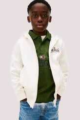 Felpa con zip e cappuccio Tommy Hilfiger KB0KB10362J /YBH TOMMY HILFIGER 