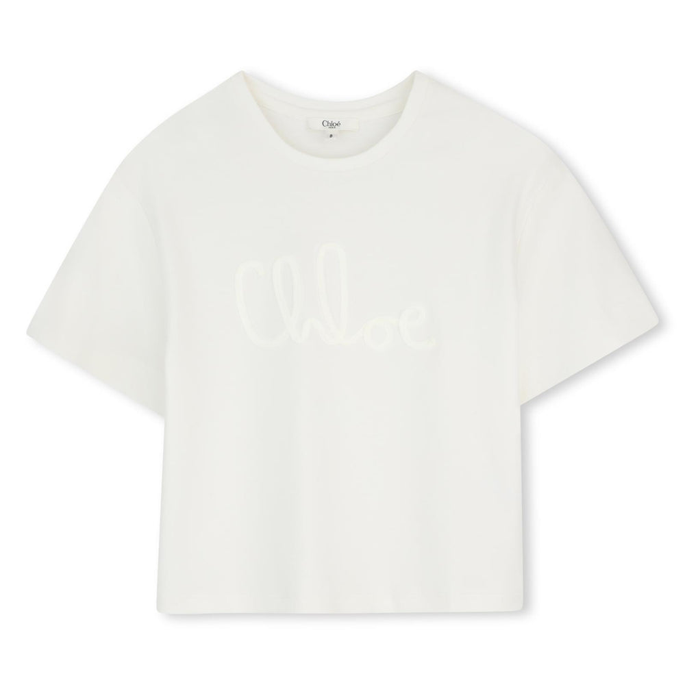 T-shirt con logo C20858 /117 CHLOE 