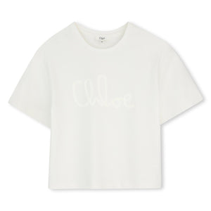 T-shirt con logo C20858 /117 CHLOE 