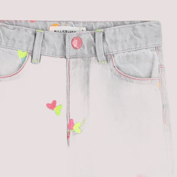 Pantalone in denim U21876 /Z20 BILLIEBLUSH 