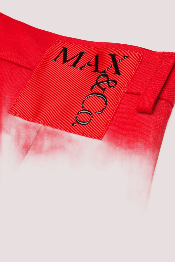 Pantaloni a palazzo con logo MX0308 MX00K /MX400 MAX&CO KID 