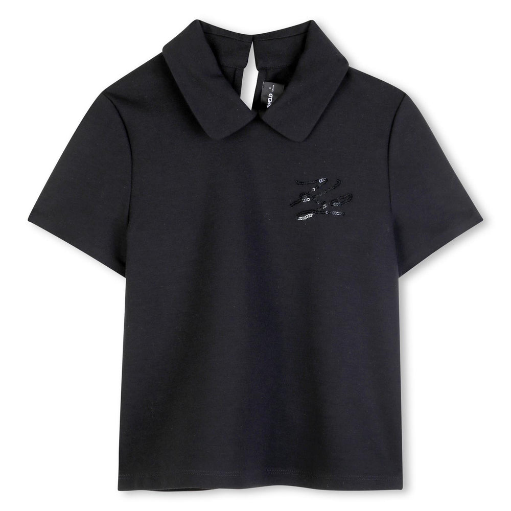 Top con stampa KL Z31271 /09B KARL LAGERFELD 