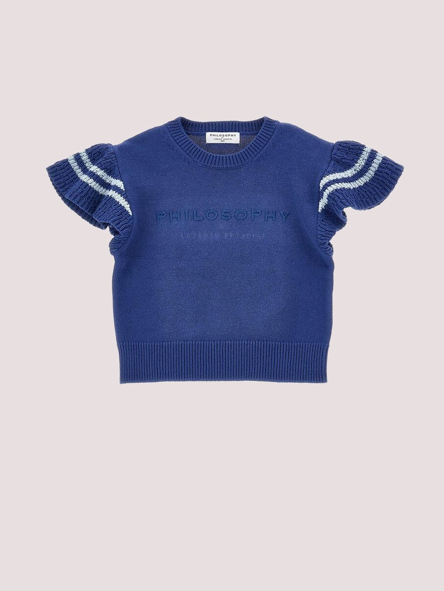Maglia Philosophy ricamata I9G308 7034 /56 PHILOSOPHY KIDS 