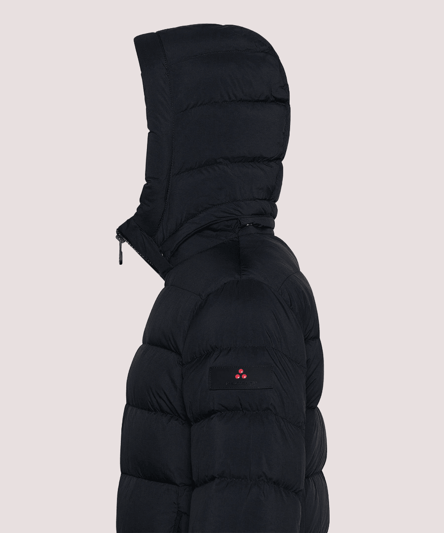 Piumino in nylon leggero con cappuccio PKK216701181971 /NER PEUTEREY 