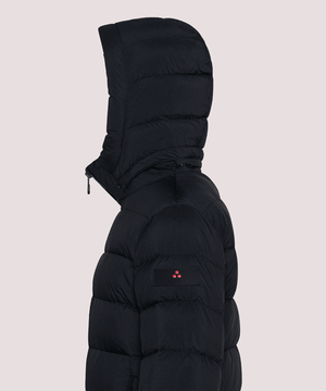 Piumino in nylon leggero con cappuccio PKK216701181971 /NER PEUTEREY 