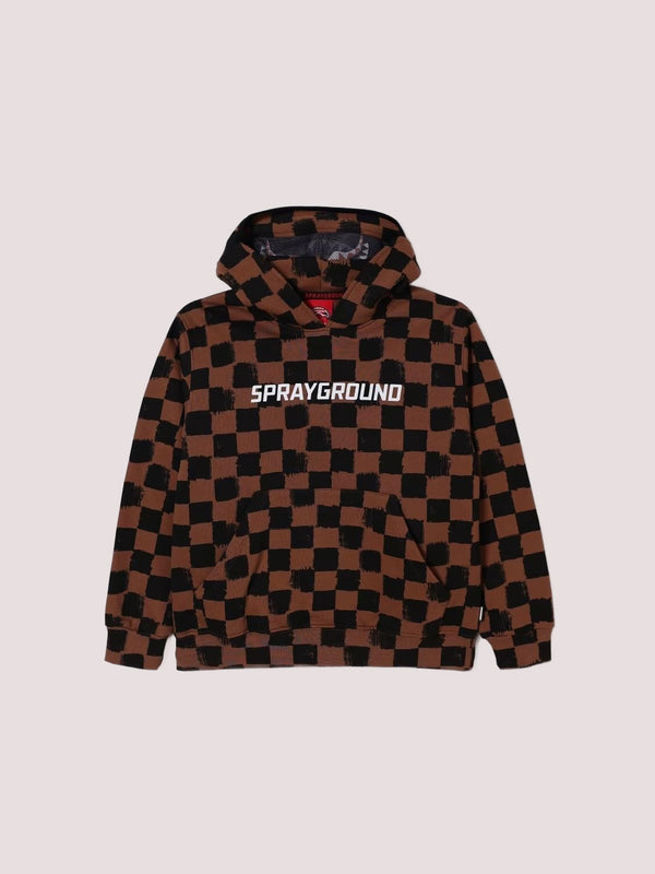 Felpa con cappuccio Head shark hoodie SPY1356G /GREY SPRAYGROUND 