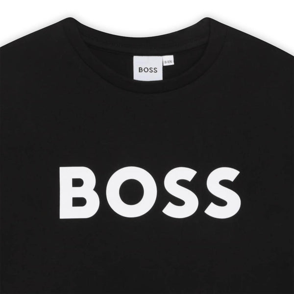 T-shirt con logo stampato J25P24 /09B BOSS 