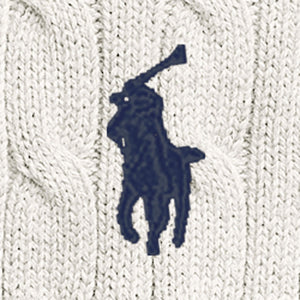 Maglione in cotone a trecce 322702674 /024 POLO RALPH LAUREN 