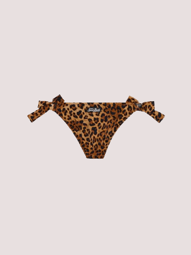Slip bikini con fiocchi e stampa animalier MC2 Saint Barth ZIP0001 /00190L MC2 SAINT BARTH 