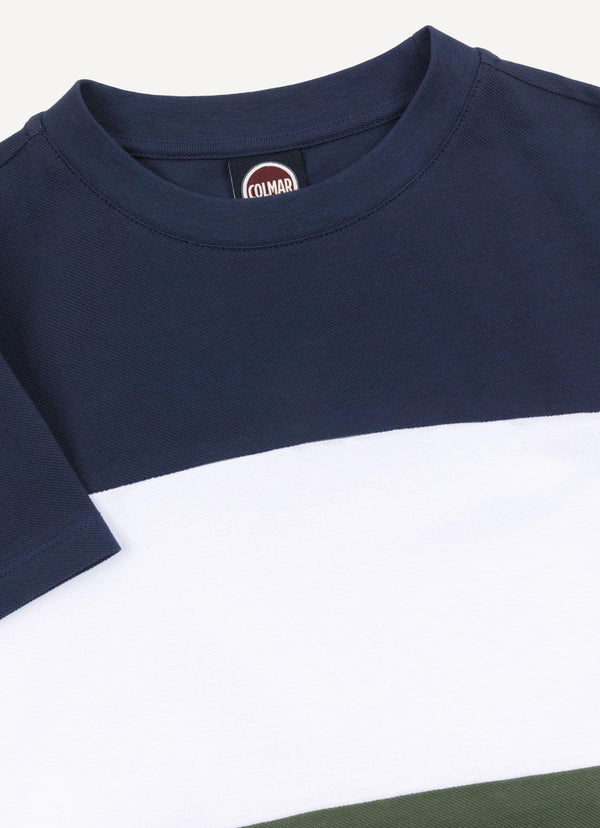 T-shirt color block 3519 7XH /68 COLMAR 