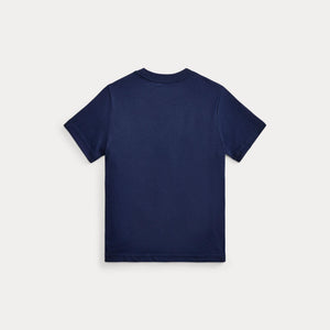 T-shirt in jersey di cotone con l'orso polo 322A12428 /001 POLO RALPH LAUREN 