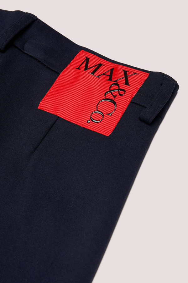 Pantaloni a palazzo con logo MX0308 MX00K /MX854 MAX&CO KID 
