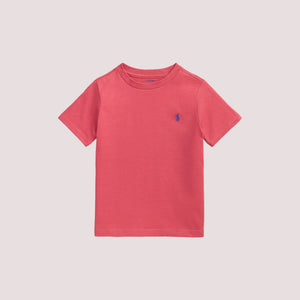 T-shirt in jersey di cotone con scollo a girocollo 322832904 /513 POLO RALPH LAUREN 