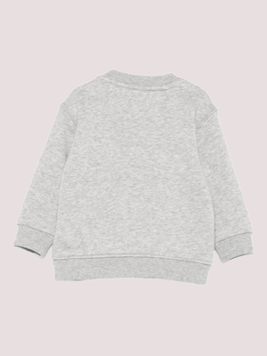 Felpa per neonato Polo Ralph Lauren Kids grigia con stampa orso 320P00514 /1 POLO RALPH LAUREN 