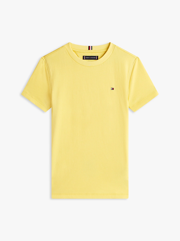 T-shirt con logo ricamato Tommy Hilfiger KB0KB06879J /ZGP TOMMY HILFIGER 