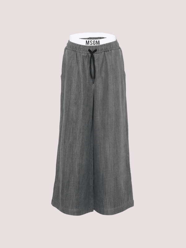 Pantalone a gamba larga S6MSJUPA038 /102 MSGM KIDS 