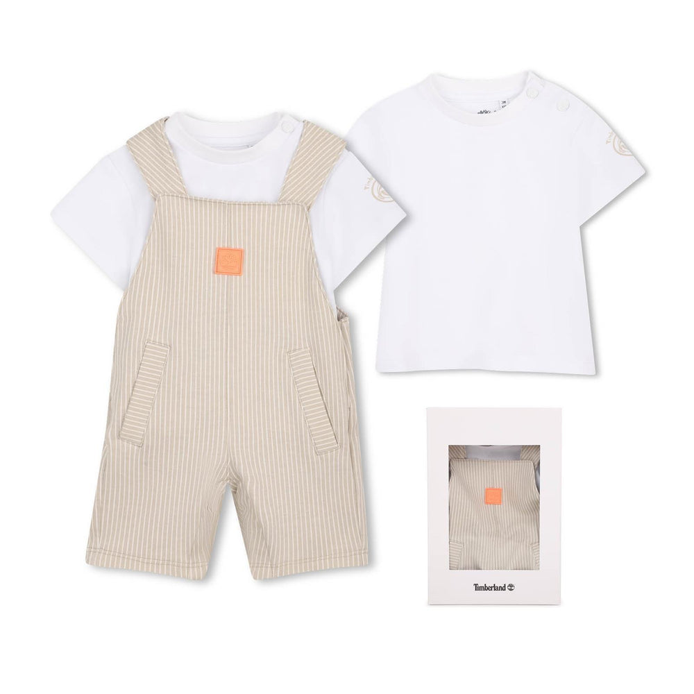 Completo t-shirt + salopette. T60883 /N52 TIMBERLAND 