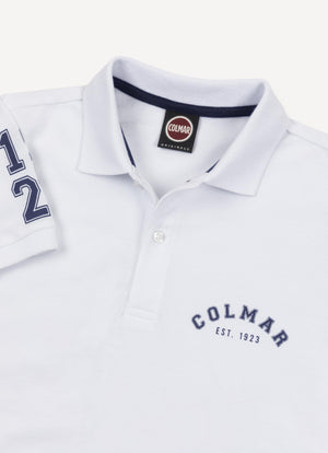 Polo logata in piqué 3518 7XH /1 COLMAR 