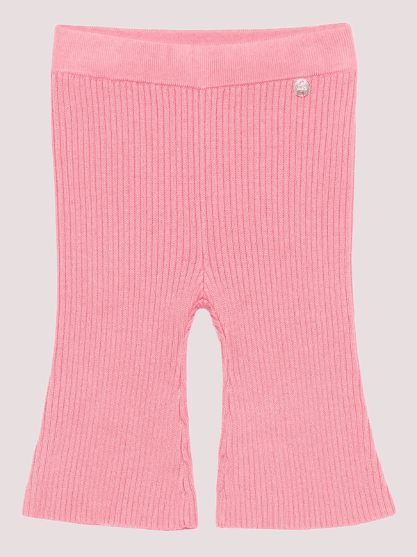 Pantalone lungo in maglia a coste HF5057 MA07E /61723 LIU JO 