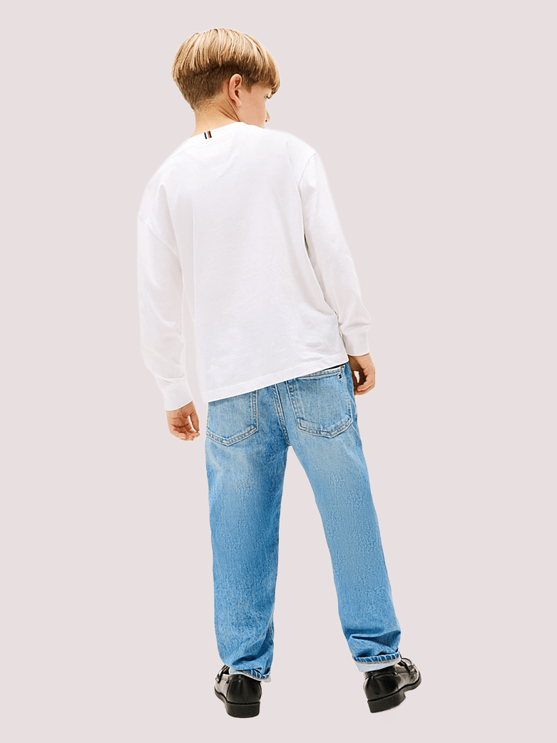 T-shirt Essential in jersey a maniche lunghe KB0KB09846 /YBR TOMMY HILFIGER 