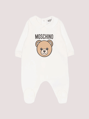 Tutina con logo stamapto MUY098 LCA19 /10063 MOSCHINO 