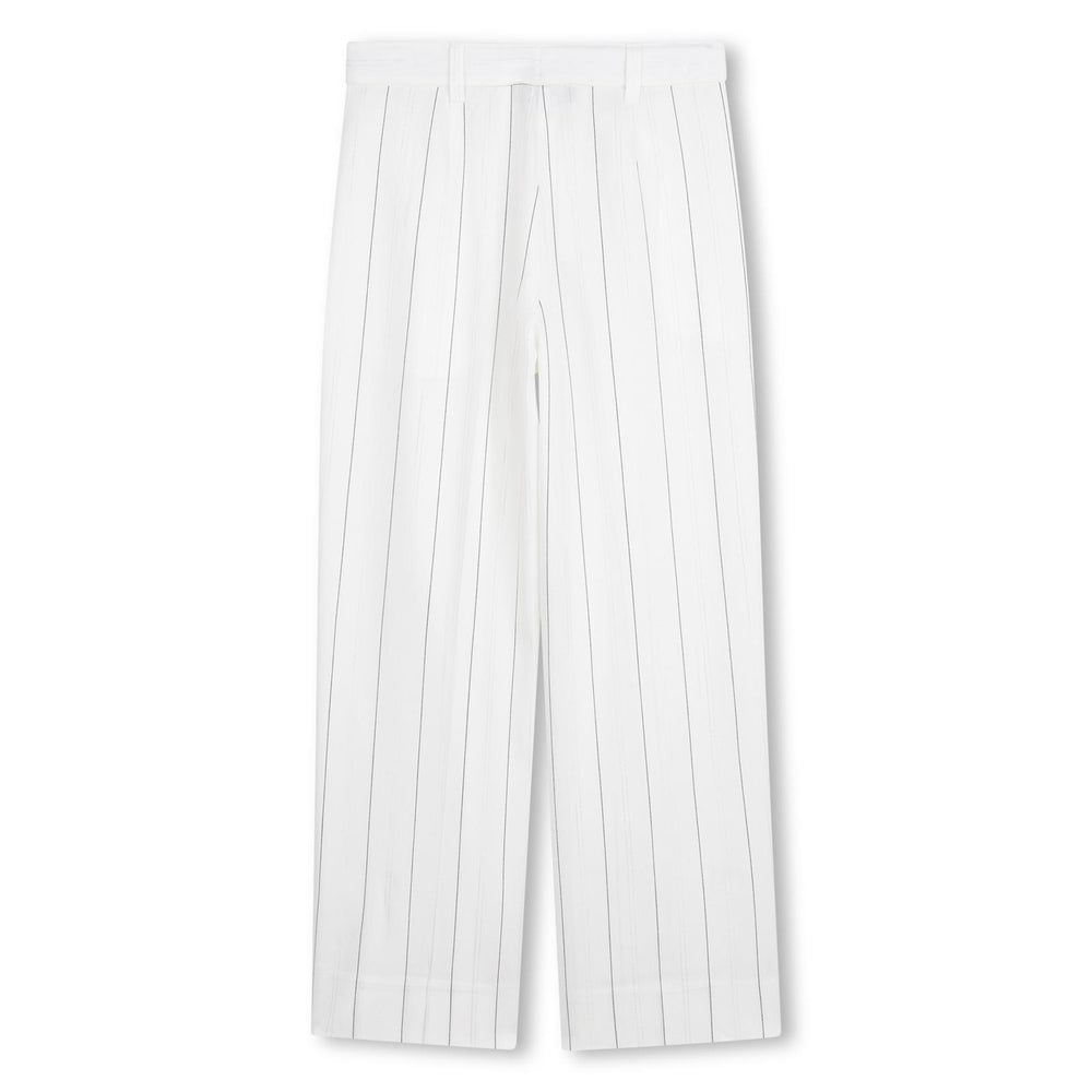 Pantalone largo a righe D62690 /Z40 DKNY 