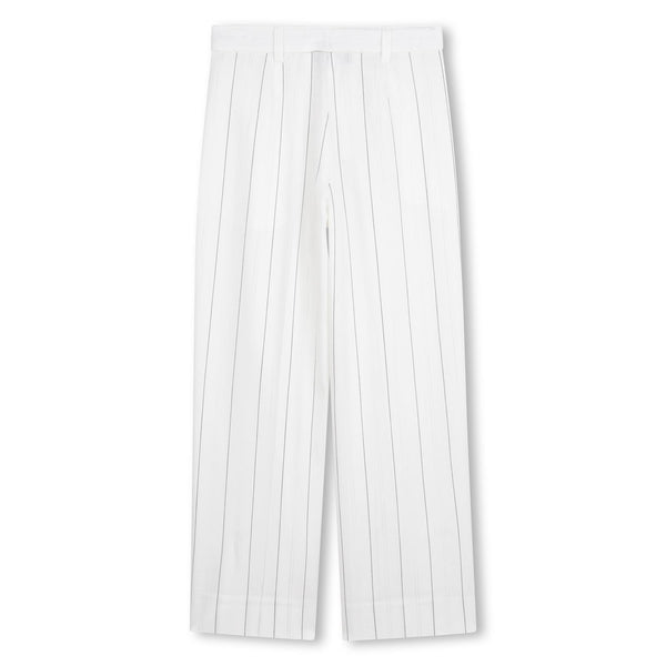 Pantalone largo a righe D62690 /Z40 DKNY 