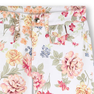 Pantalone con tema floreale C20830 /S95 CHLOE 