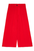 Pantaloni a palazzo con logo