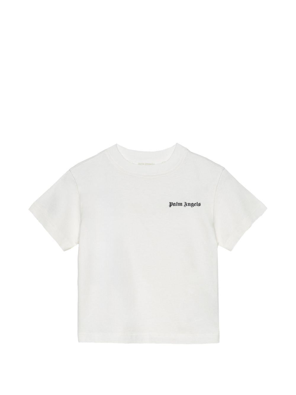 T-shirt con logo PBAA003S26JER002 /2 PALM ANGELS 