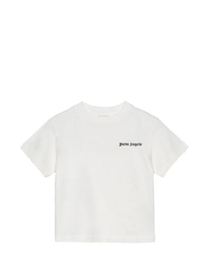 T-shirt con logo PBAA003S26JER002 /2 PALM ANGELS 